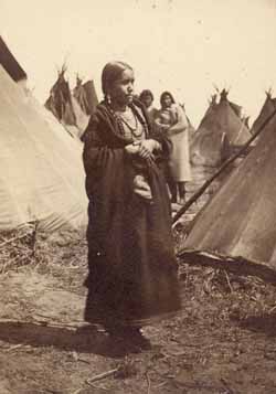 We-no-na, (First Born.) (Daughter of Sioux Chief, `Red Iron.`). Carte de visite