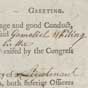 Appointment as lieutenant in Massachusetts militia, 19 May 1775