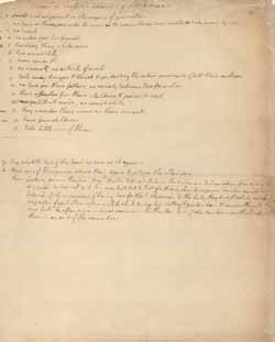 Notes of Buffon`s accounts of Native Americans, compiled by Thomas Jefferson 