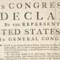 Broadsides, three printings of the Declaration of Indpendence:  (Philadelphia: printed by John Dunlap, 1776); (Baltimore: printed by Mary Katherine Goddard, [1777]); (Salem, Mass: printed by E. Russell, [1776])