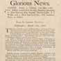 Broadside, Glorious News, (Boston, 1766)