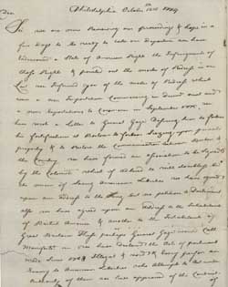 Letter from Nathaniel Folsom and John Sullivan to Meshech Weare, 12 October 1774 