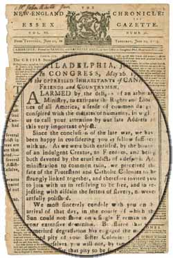 Philadelphia, June 14. In Congress, May 26, 1775. To the Oppressed Inhabitants of Canada. 