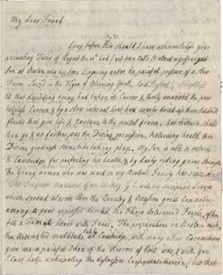 Letter from Hannah Winthrop to Mercy Otis Warren, 27 September 1774 