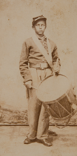 Private Miles Moore, Musician Carte de visite