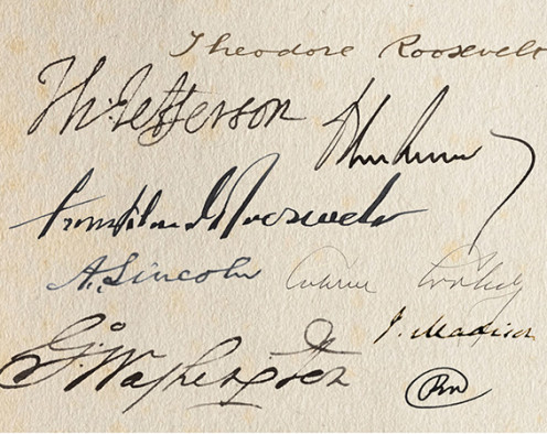 presidential signatures